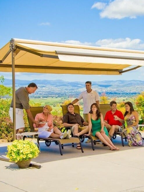 Unveiling the Ultimate Outdoor Oasis: 5 Reasons Freestanding Awnings Rule